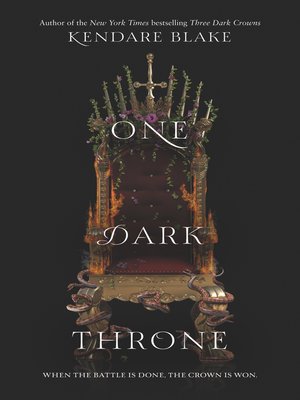 cover image of One Dark Throne